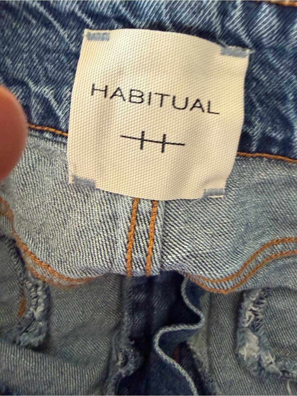 The Habitual Shay Jeans – High-Rise Wide-Leg Denim | Size 6/28 - Picture 5 of 6